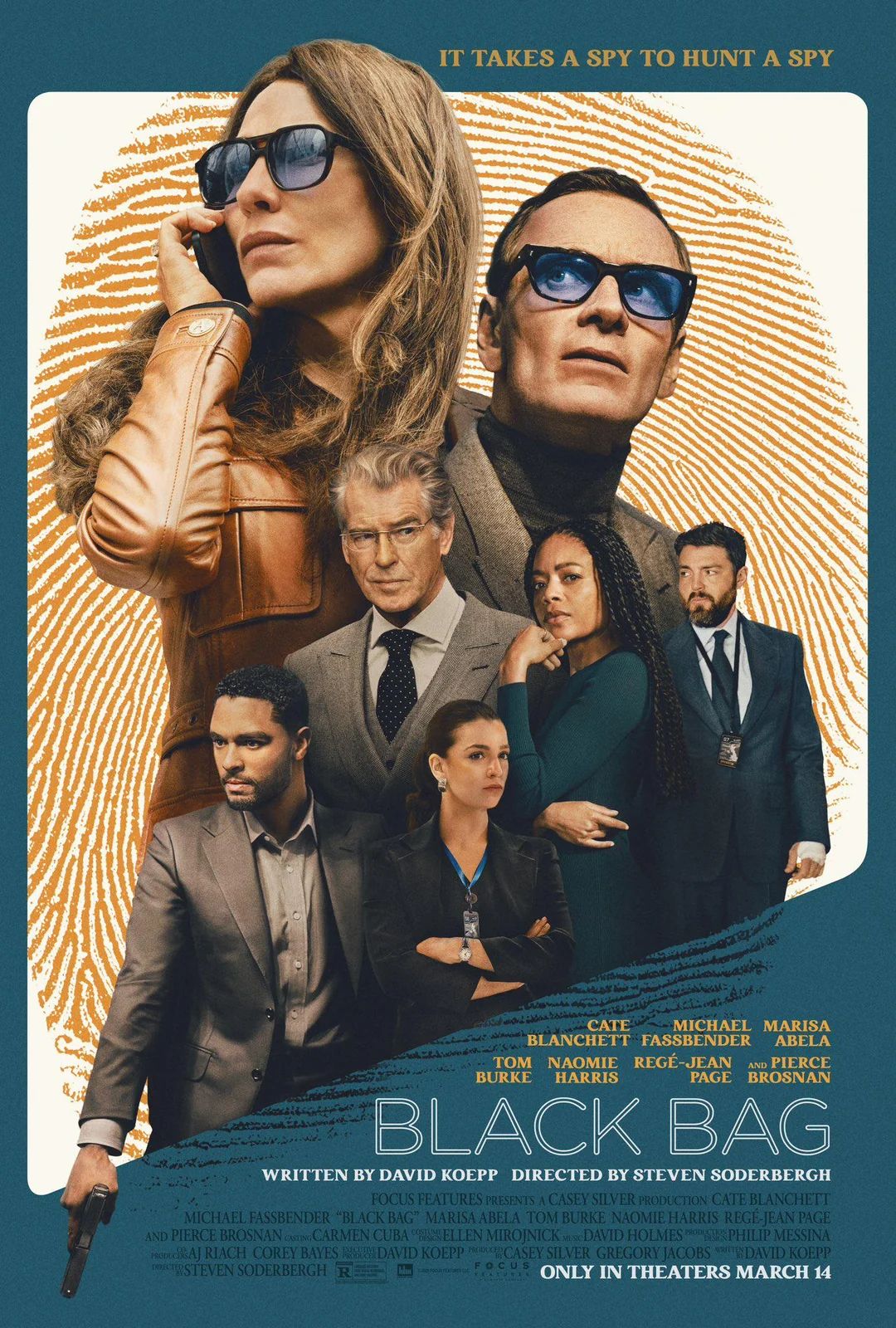 black bag poster tall