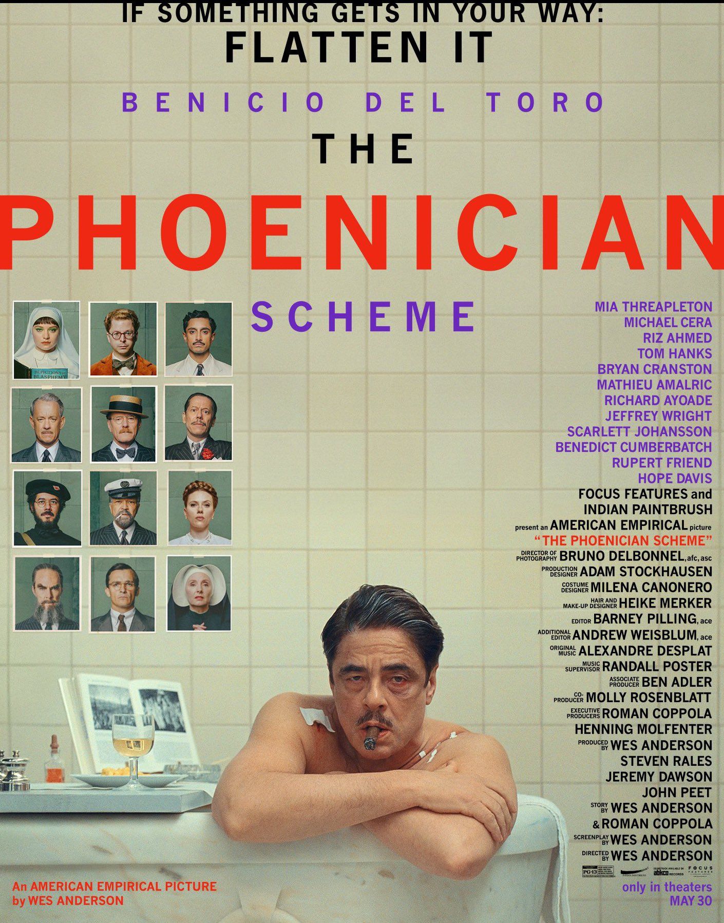 the phoenician scheme poster tall